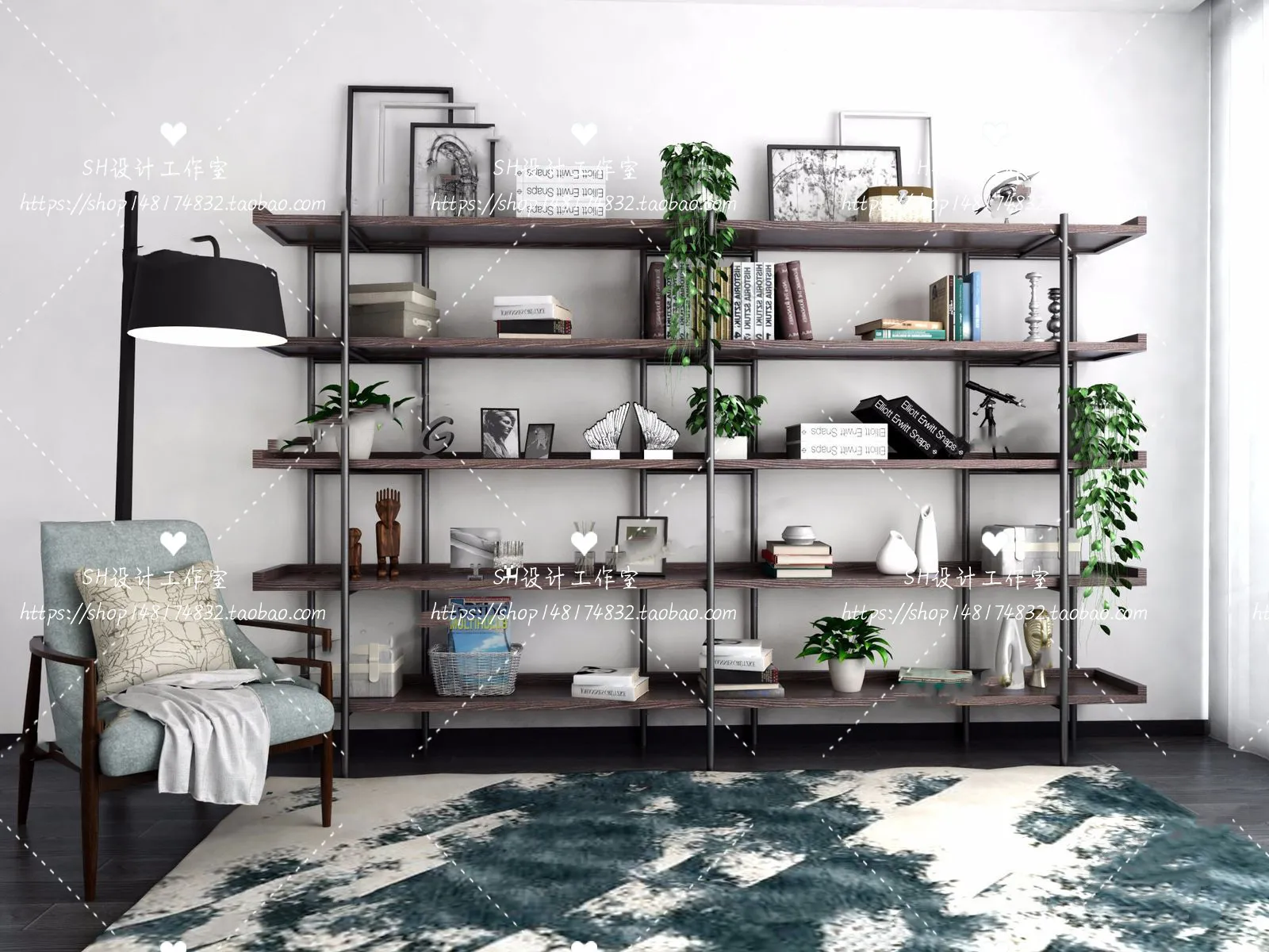 Decorative Cabinets – 3D Models – 0115