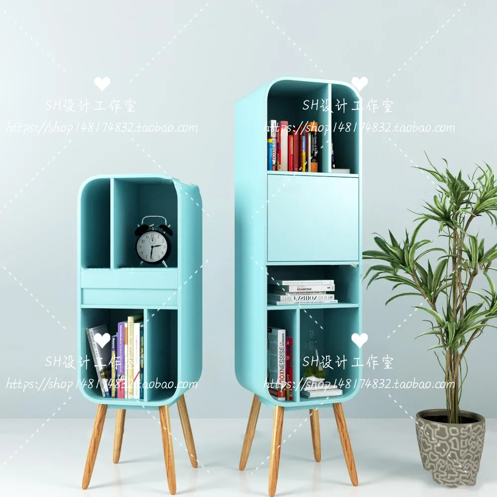 Decorative Cabinets – 3D Models – 0167