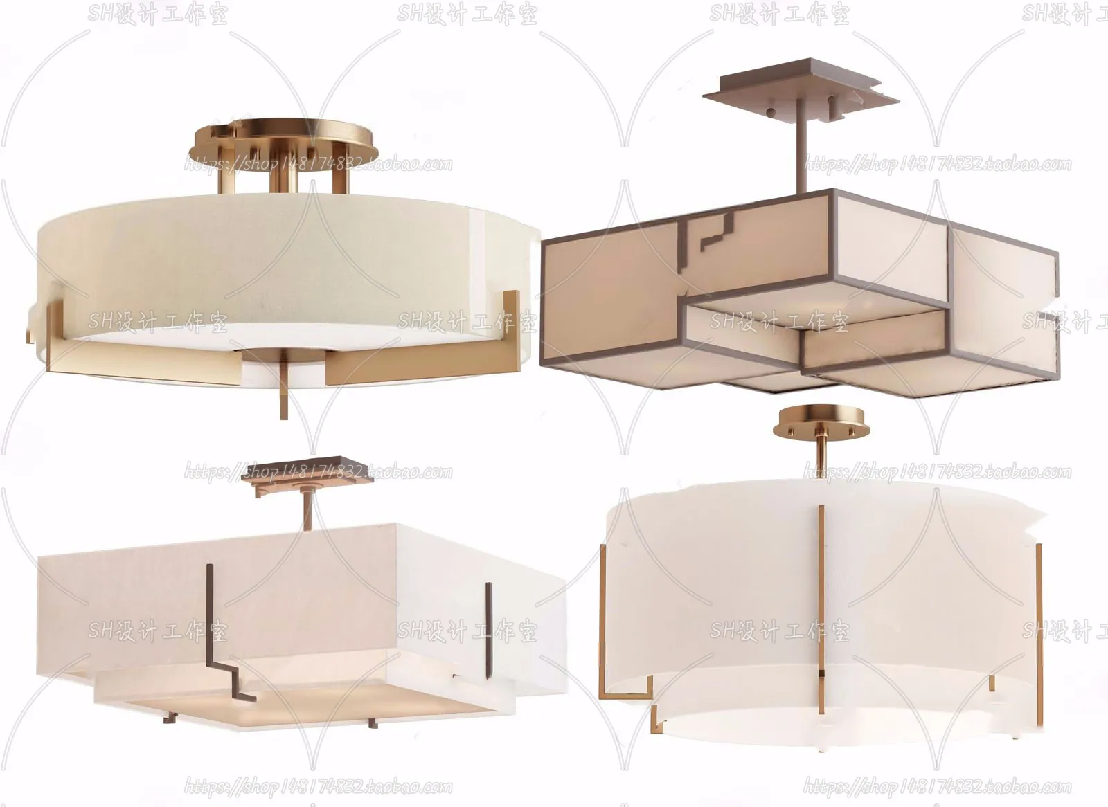 Lights – Chandelier 3D Models – 0041