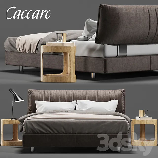 Furniture – Bed 3D Models – Caccaro PARENTESI