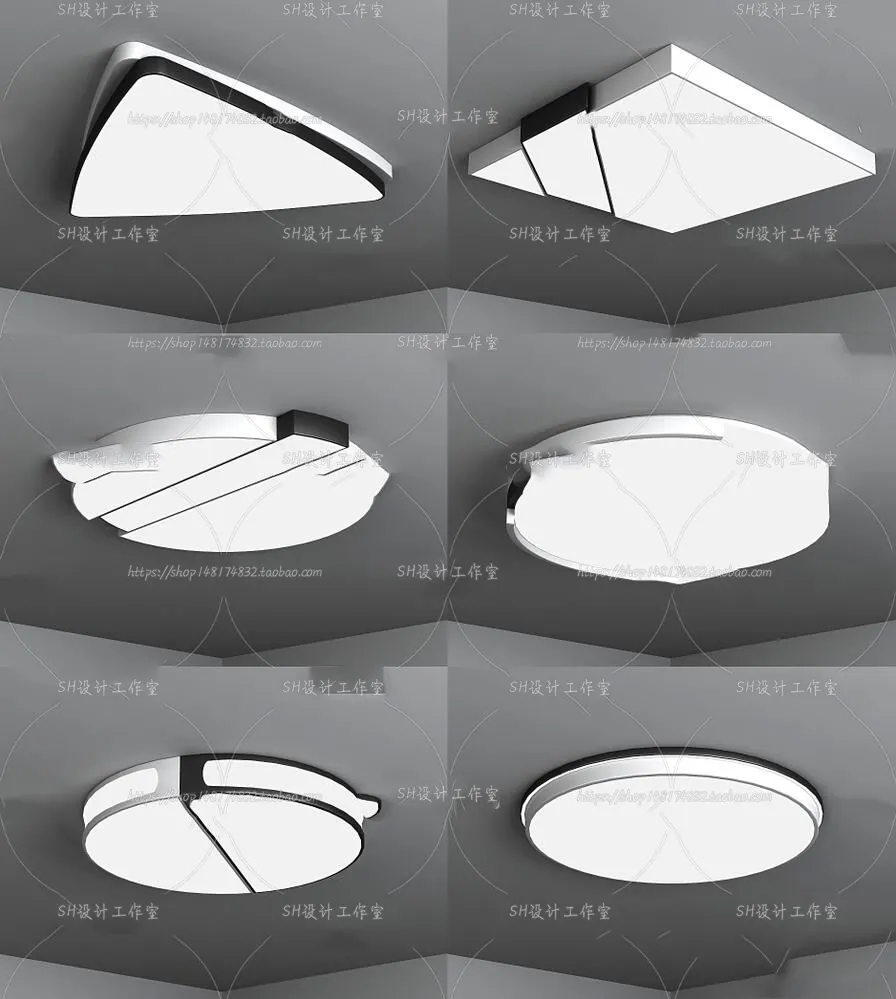 Lights – Chandelier 3D Models – 0307