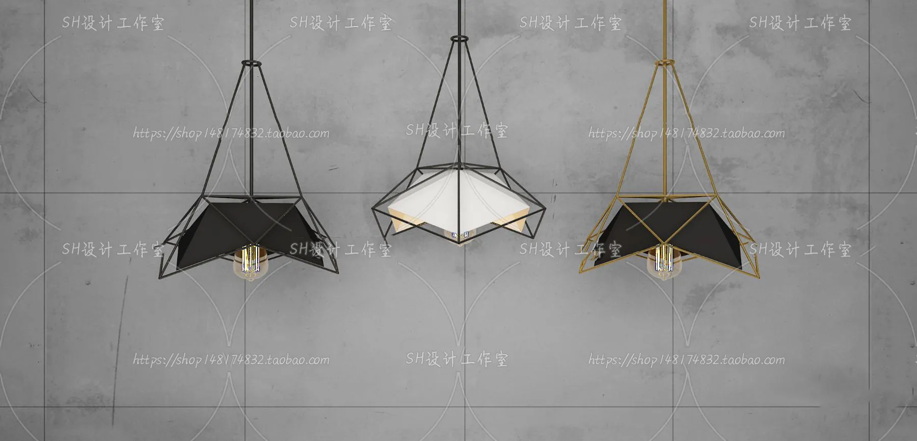 Lights – Chandelier 3D Models – 0377