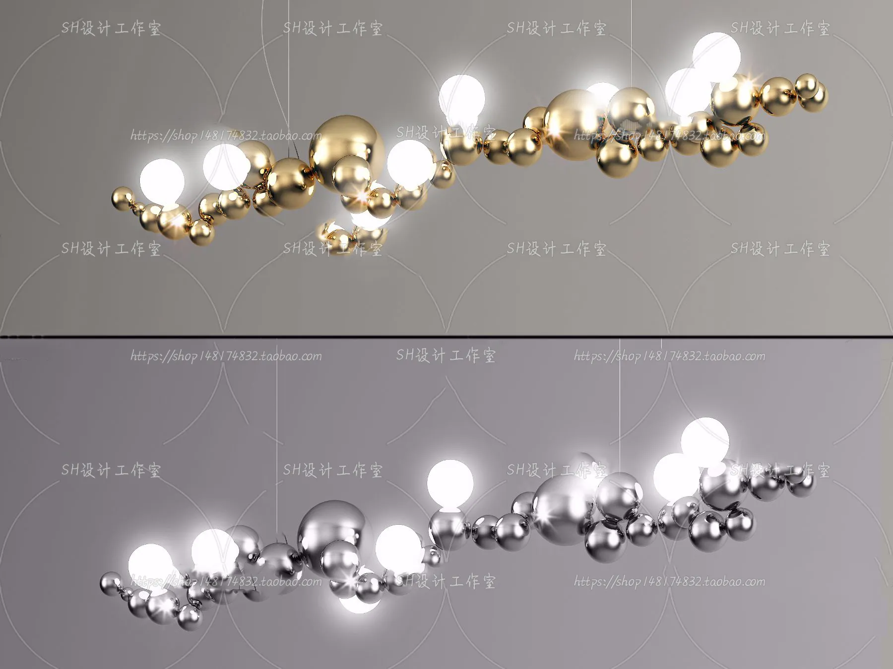Lights – Chandelier 3D Models – 0516