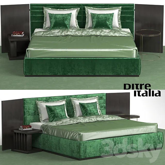 Furniture – Bed 3D Models – Ditreitalia Grandangolo