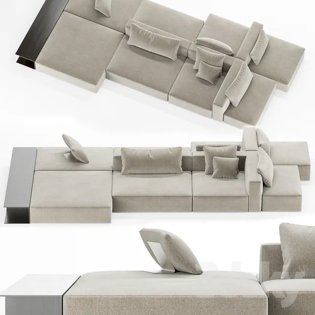 Furniture – Sofa 3D Models – 0201
