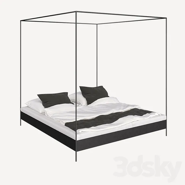 Furniture – Bed 3D Models – ETON BED