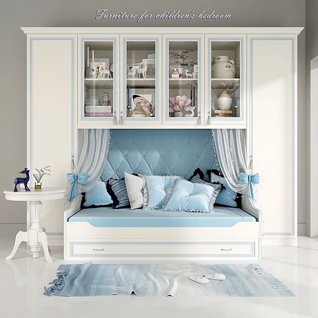 Furniture – Bed 3D Models – Ferretti e Ferretti Happy Night Composition 303