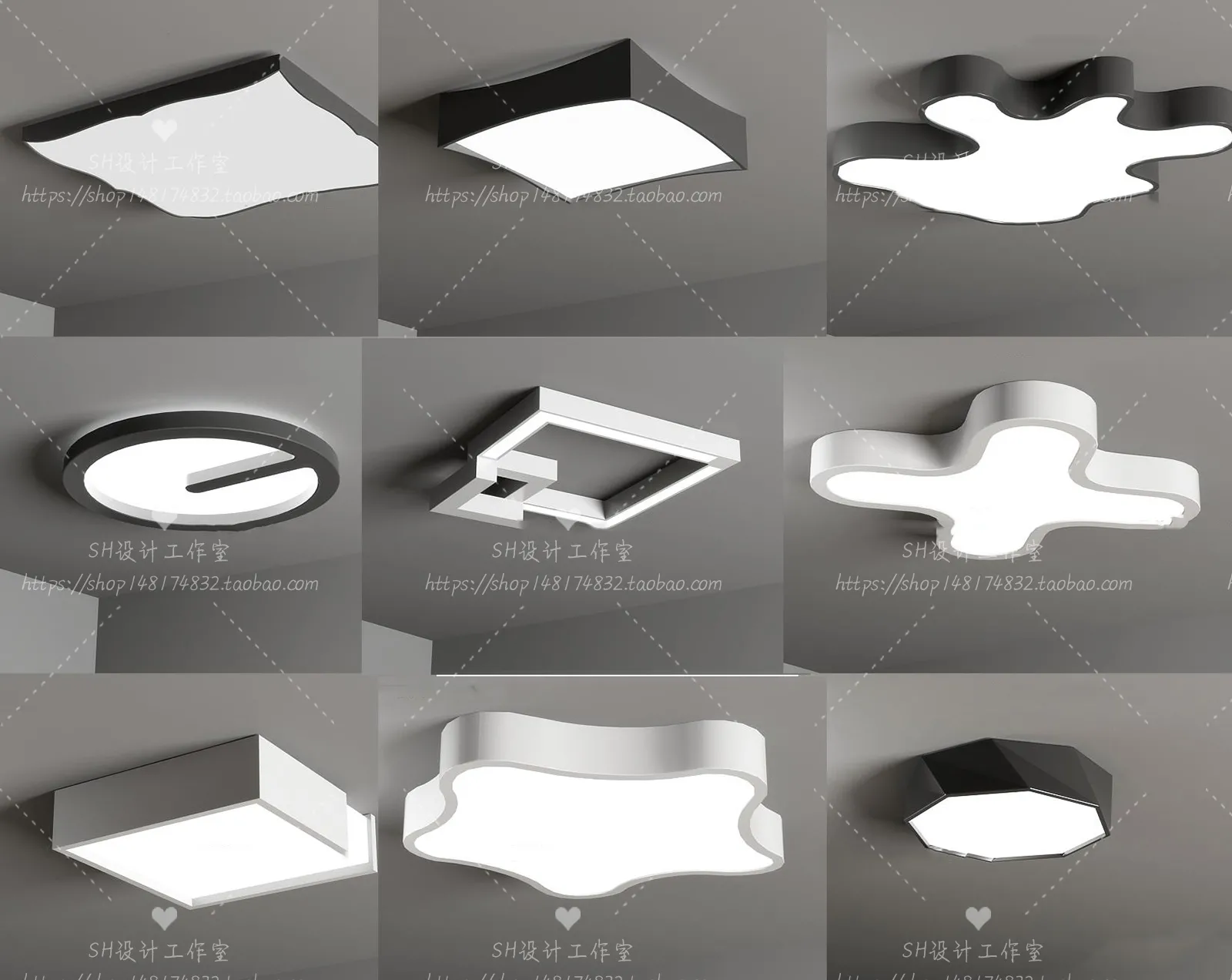 Lights – Chandelier 3D Models – 0773