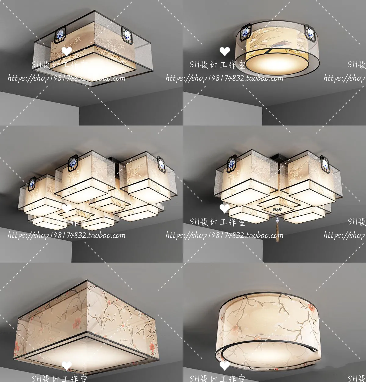 Lights – Chandelier 3D Models – 0812