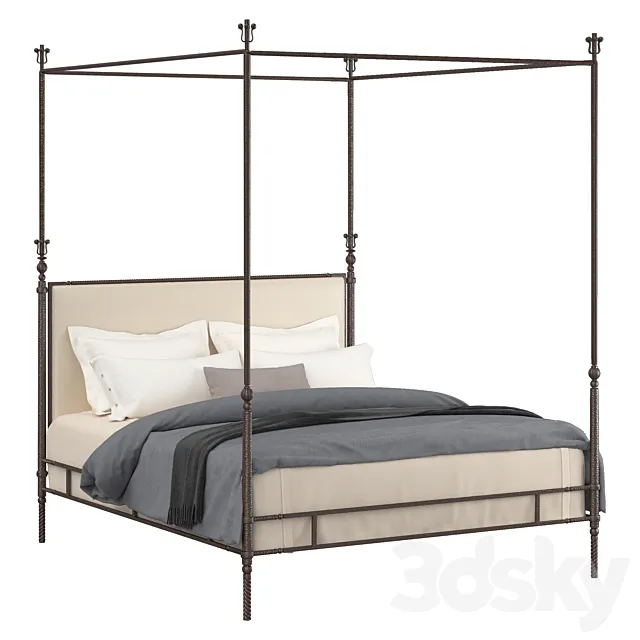 Furniture – Bed 3D Models – Ironies Branwen Bed