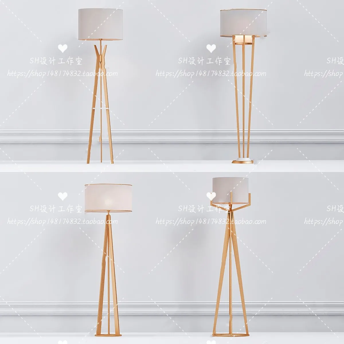 Floor Lamps – 3D Models – 0016