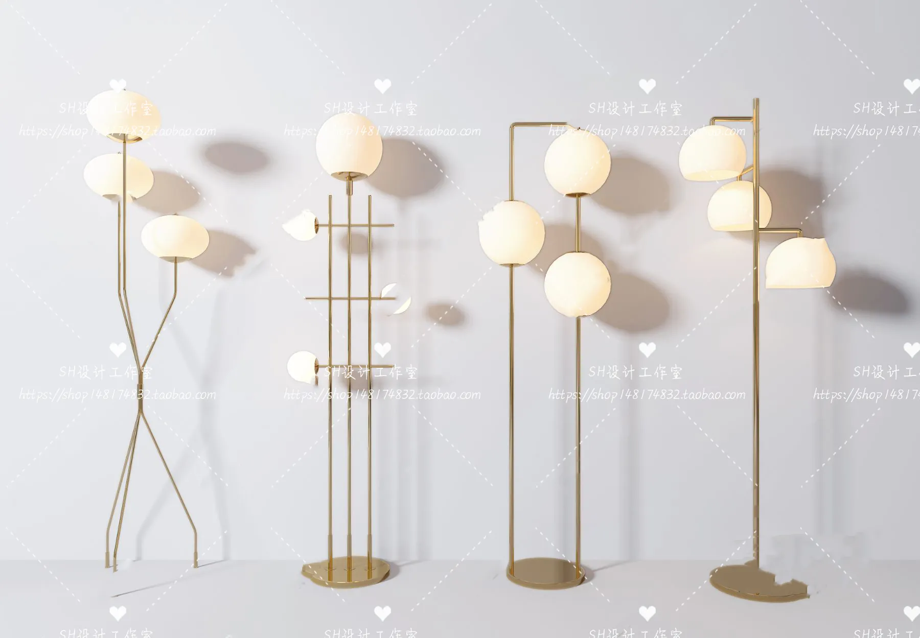 Floor Lamps – 3D Models – 0018