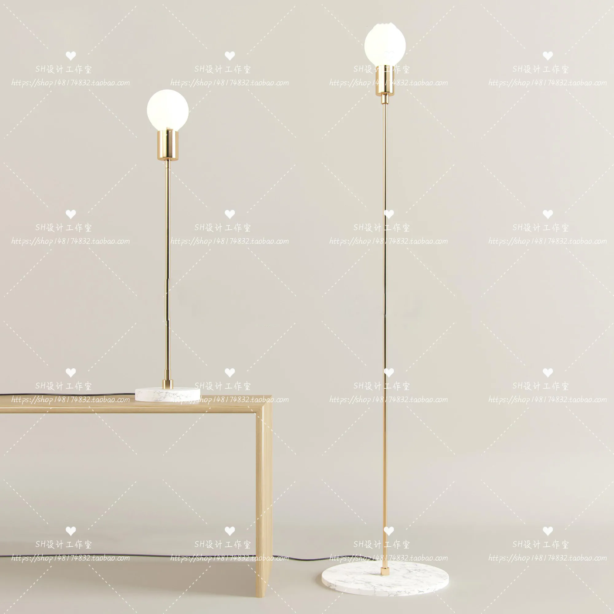 Floor Lamps – 3D Models – 0019