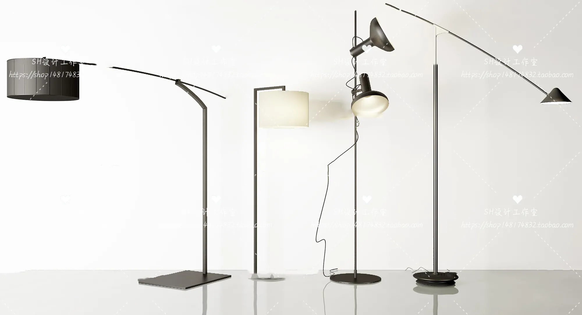 Floor Lamps – 3D Models – 0026