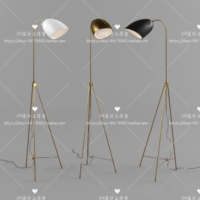 Floor Lamps – 3D Models – 0039