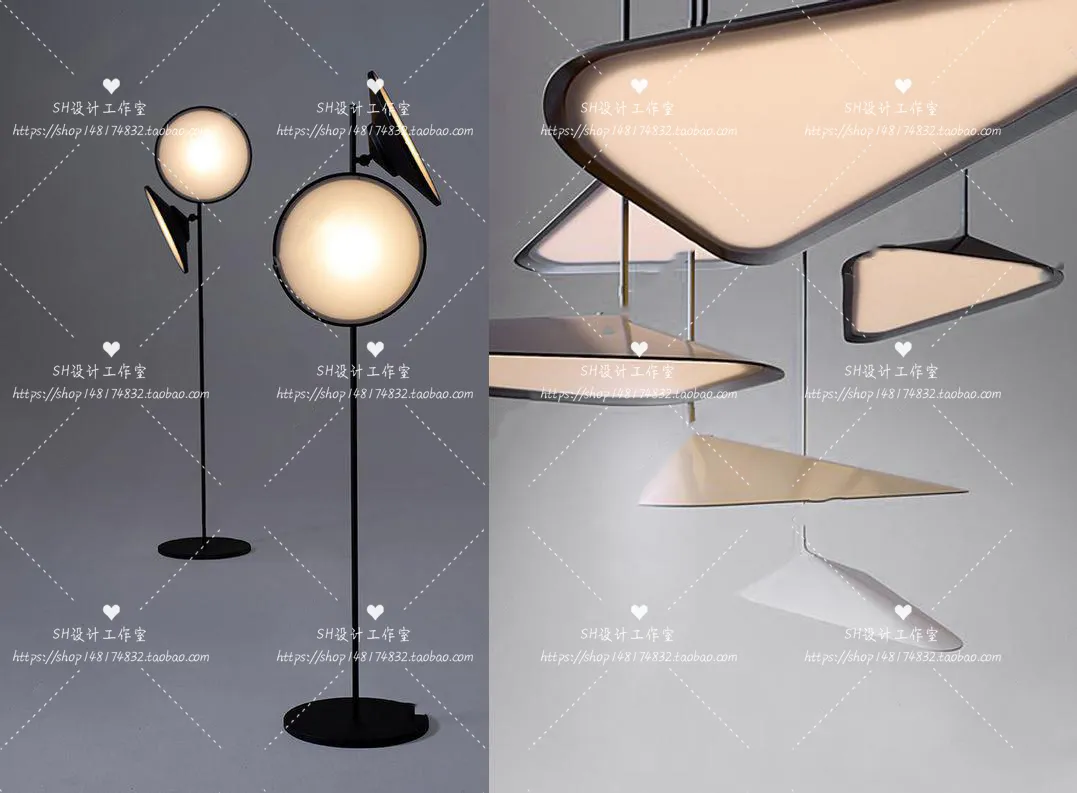 Floor Lamps – 3D Models – 0051