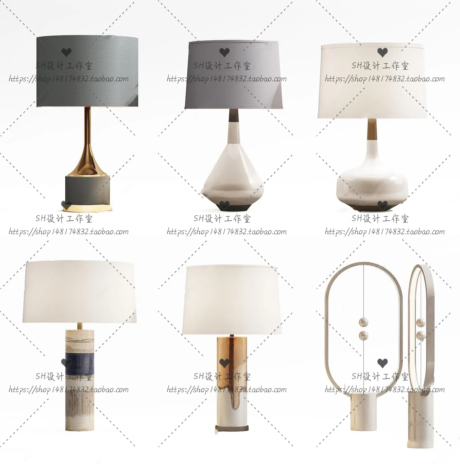 Table Lamps – 3D Models – 0003