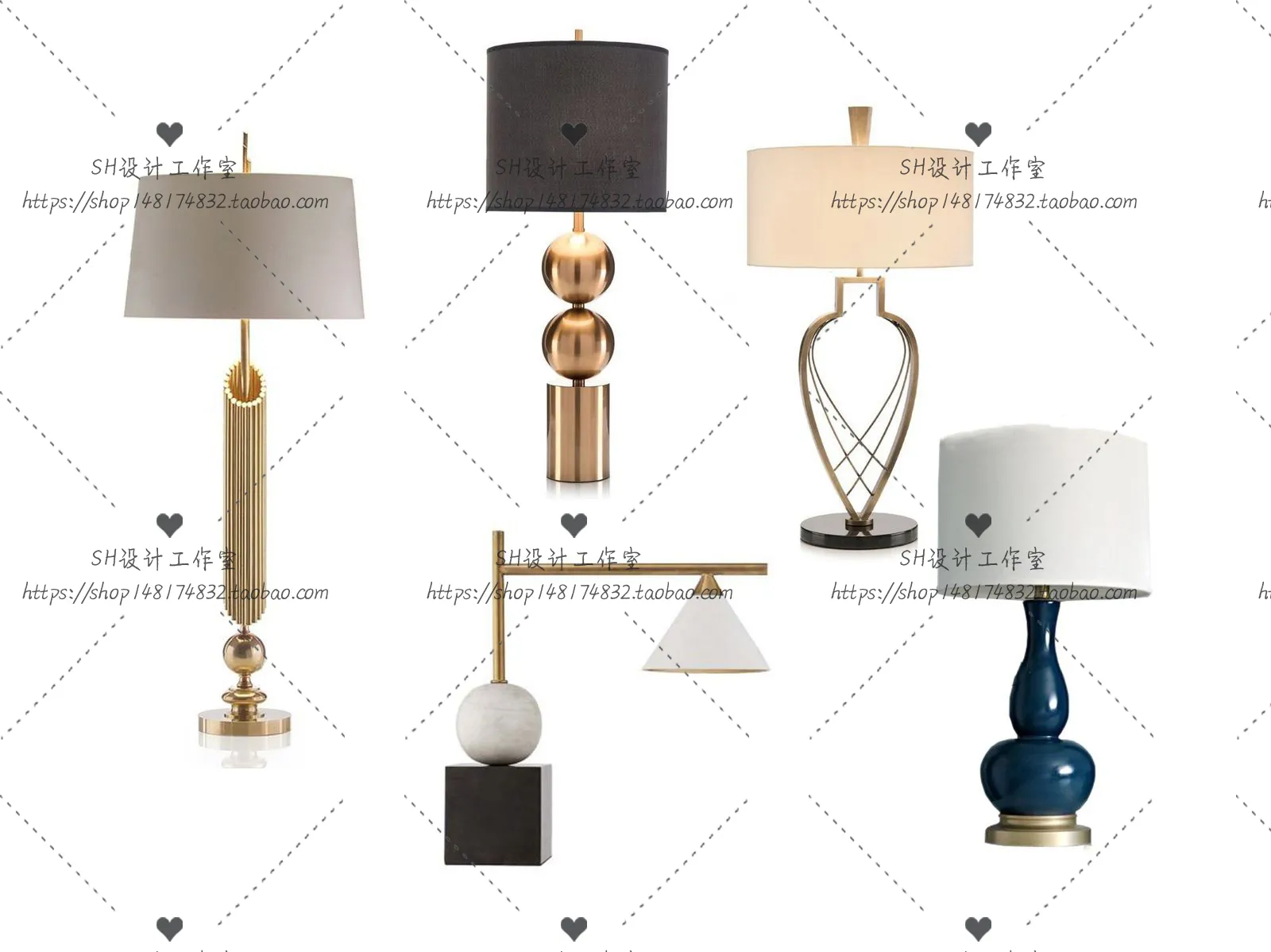 Table Lamps – 3D Models – 0008
