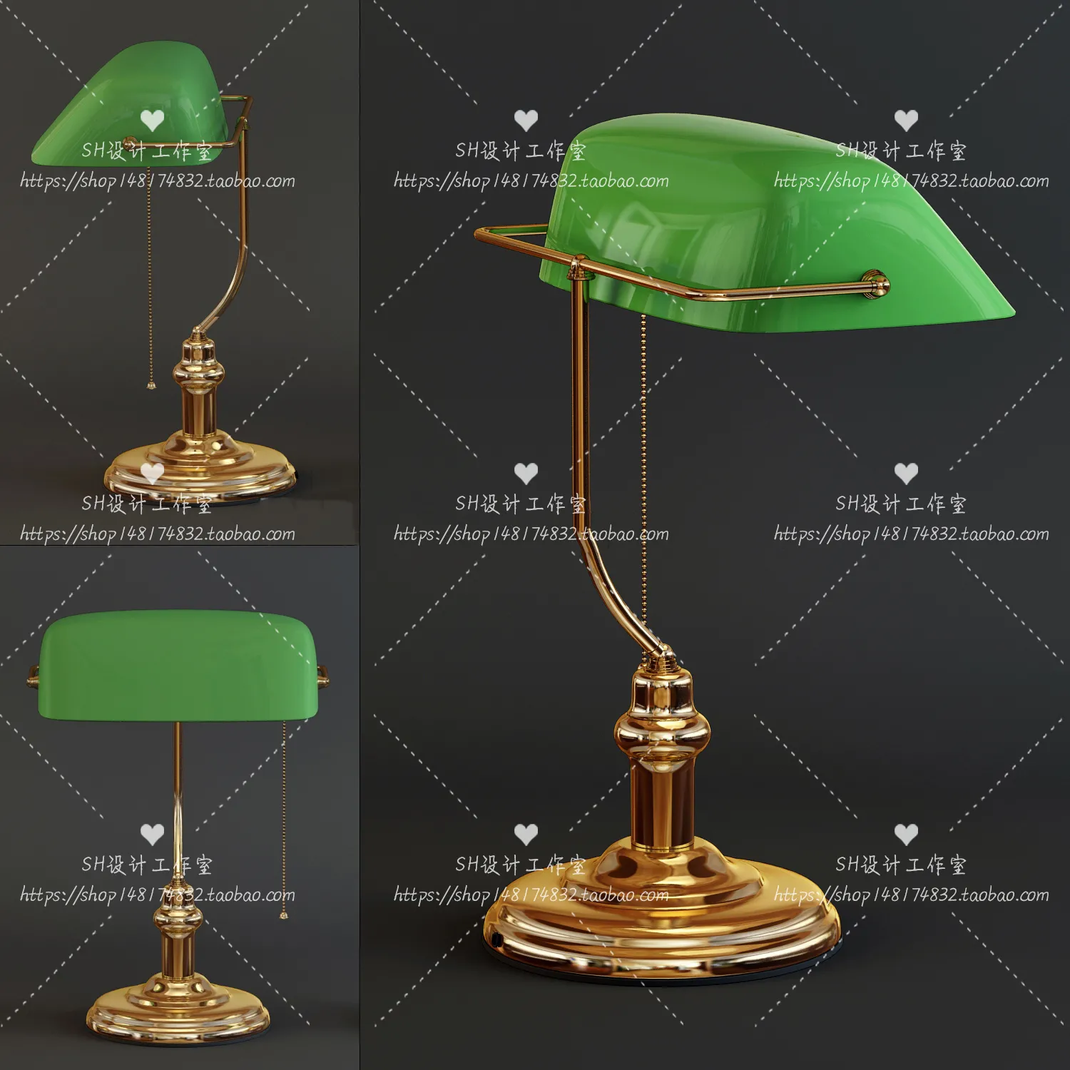 Table Lamps – 3D Models – 0011