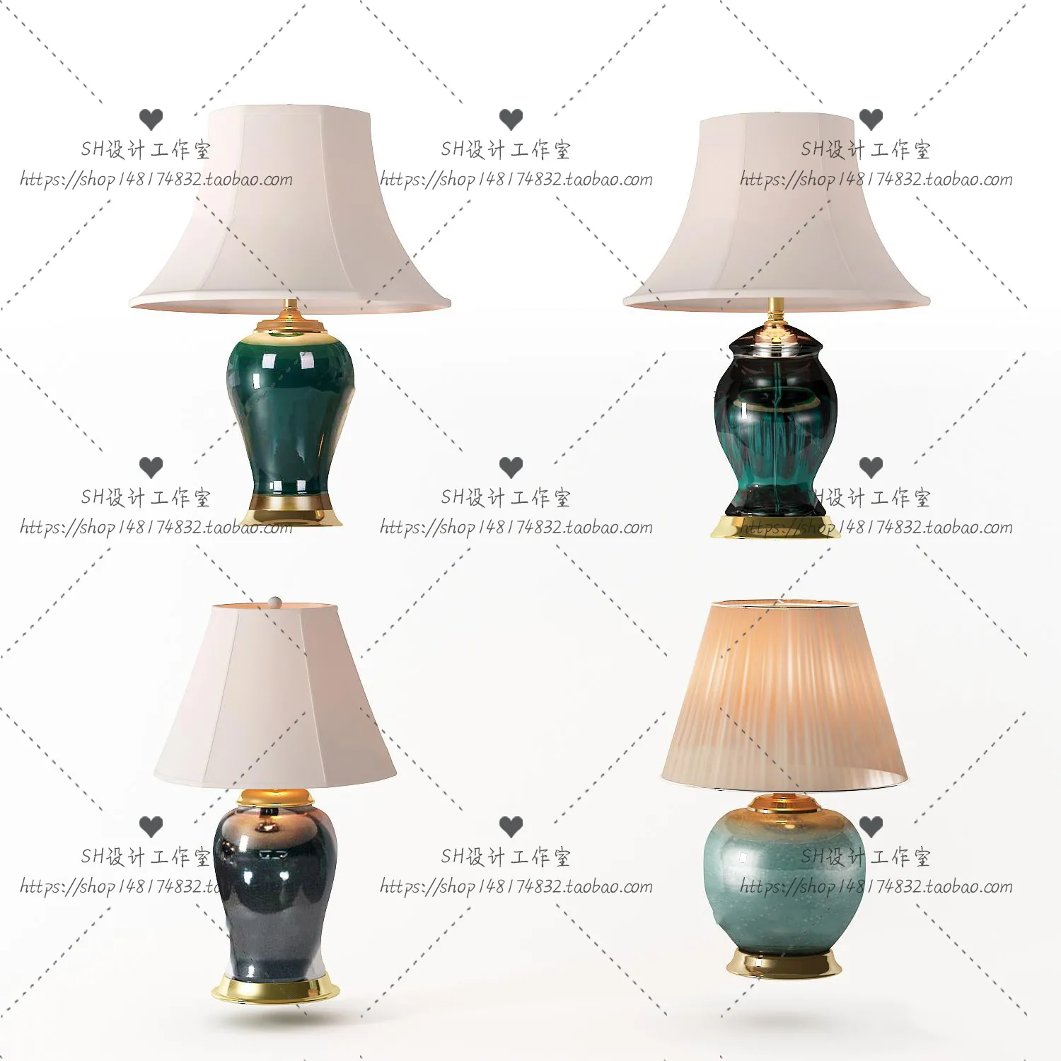 Table Lamps – 3D Models – 0017