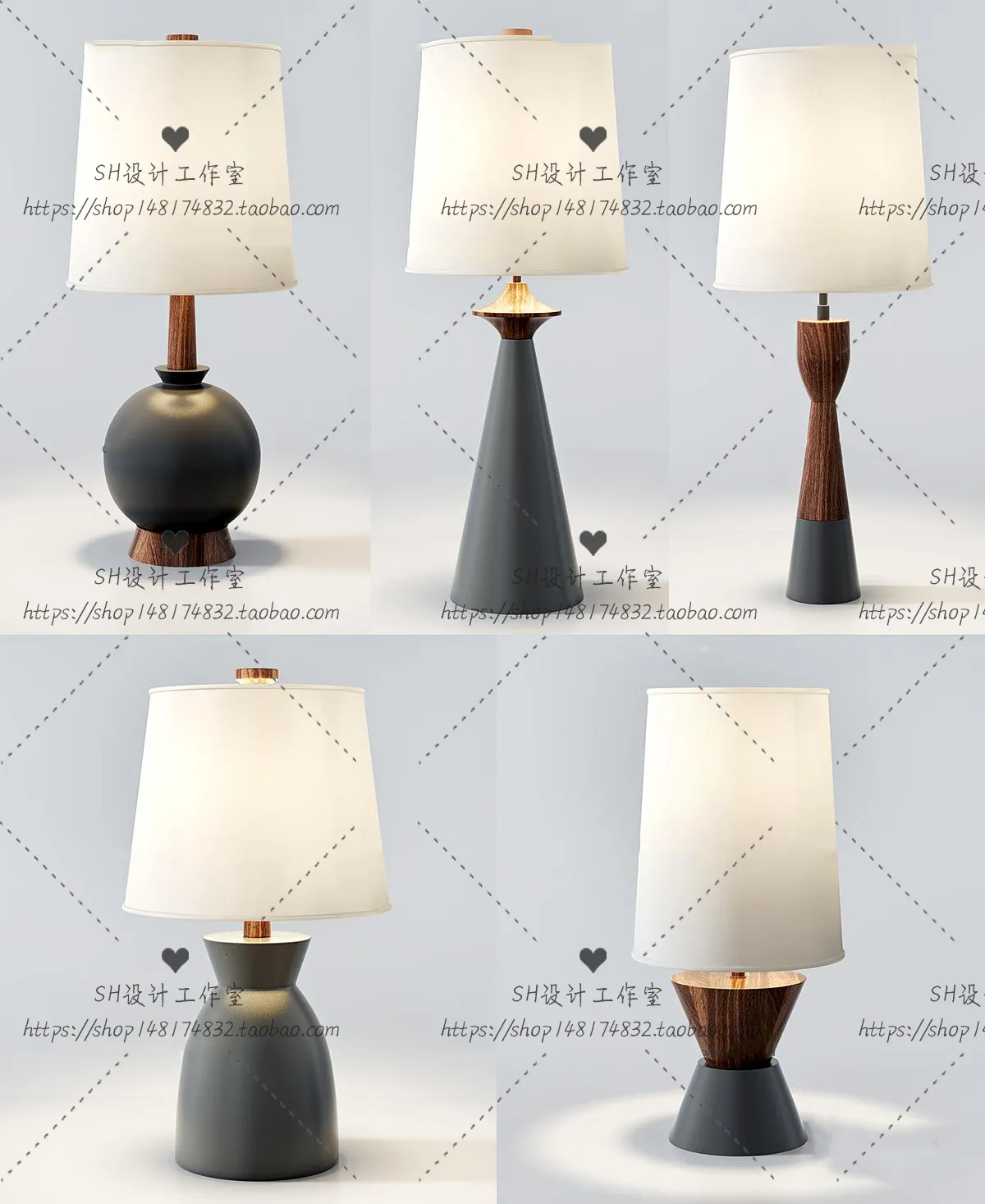 Table Lamps – 3D Models – 0025