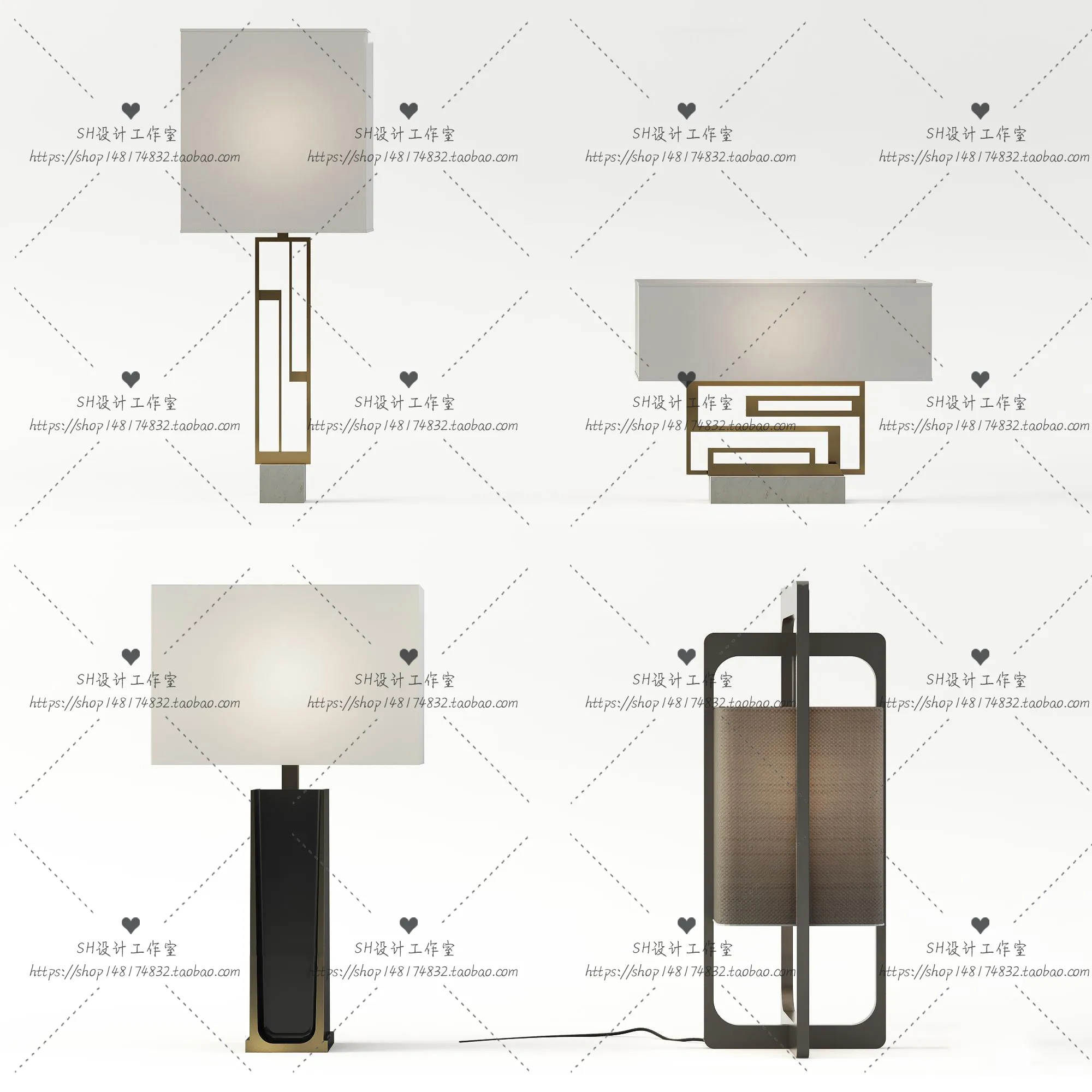 Table Lamps – 3D Models – 0026