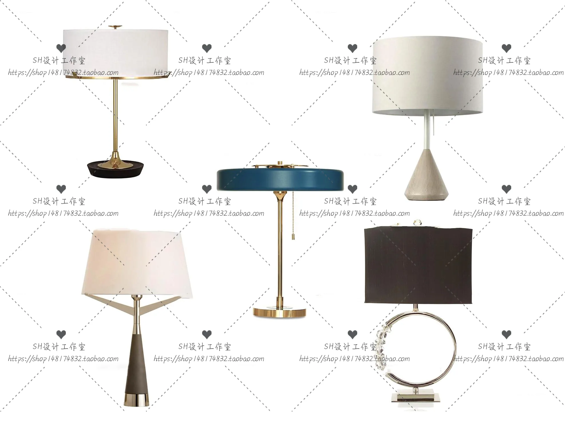 Table Lamps – 3D Models – 0028