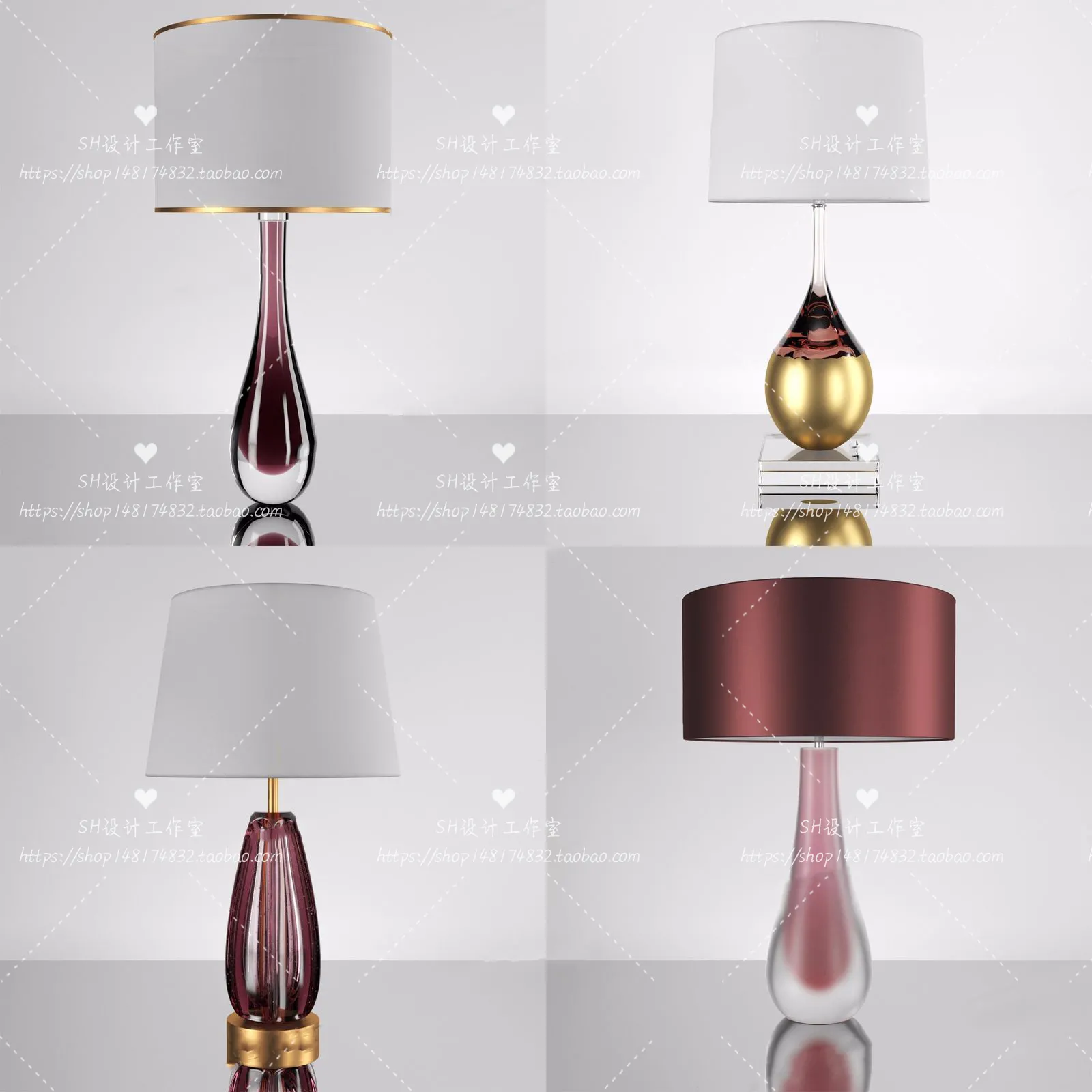 Table Lamps – 3D Models – 0051