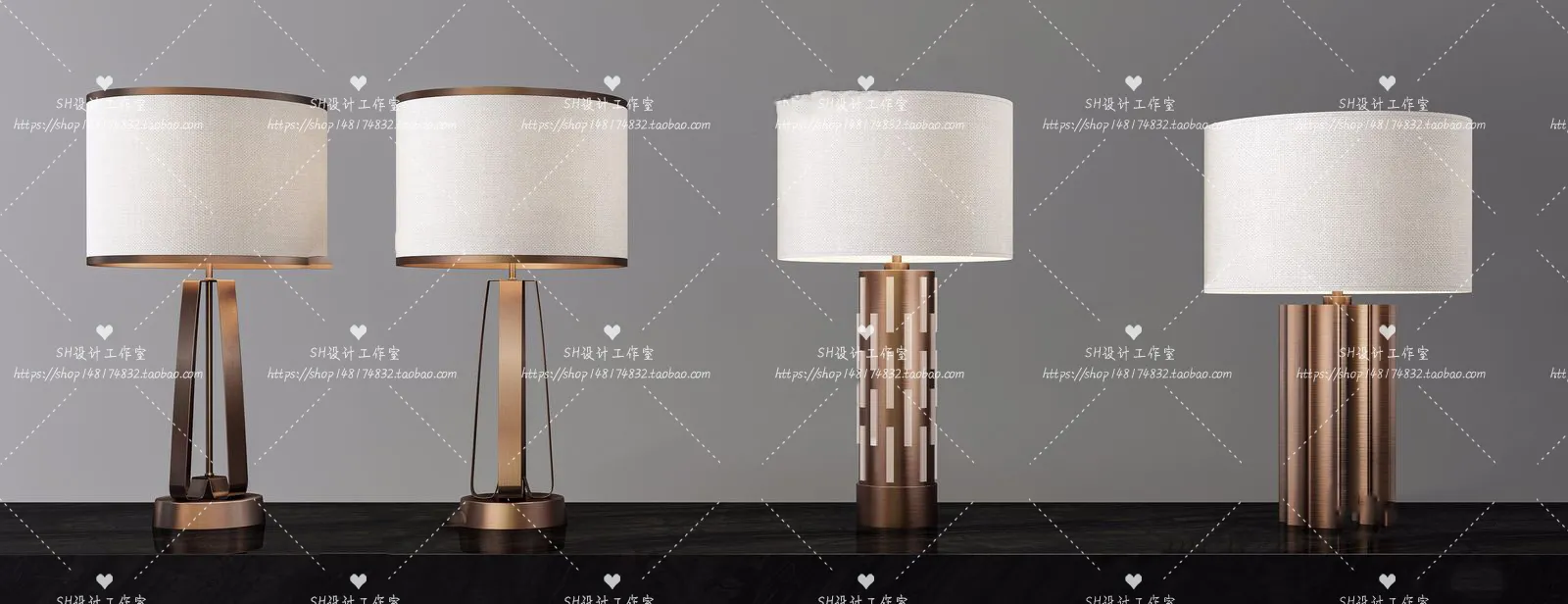 Table Lamps – 3D Models – 0052