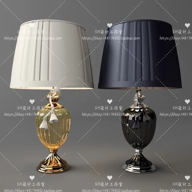 Table Lamps – 3D Models – 0094