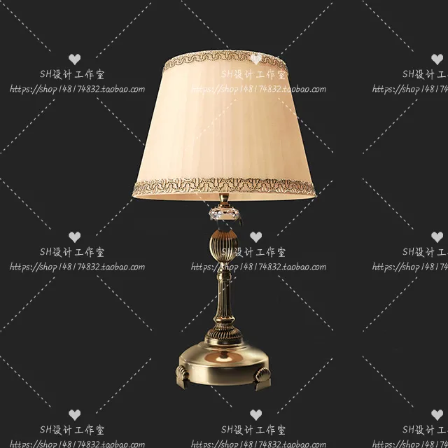 Table Lamps – 3D Models – 0097
