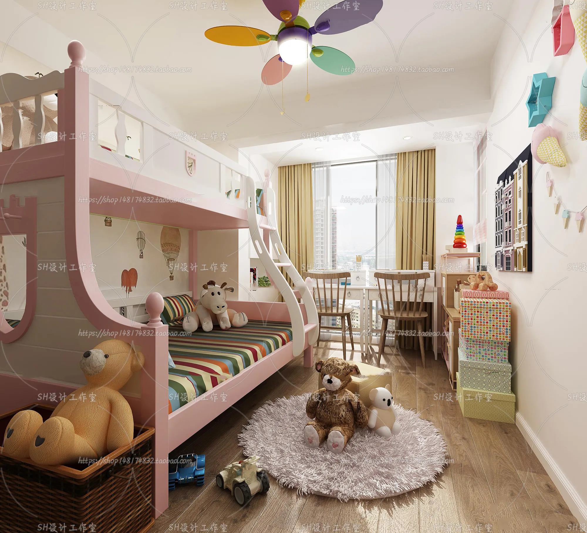 Childrens Bed – 3D Models – 0020