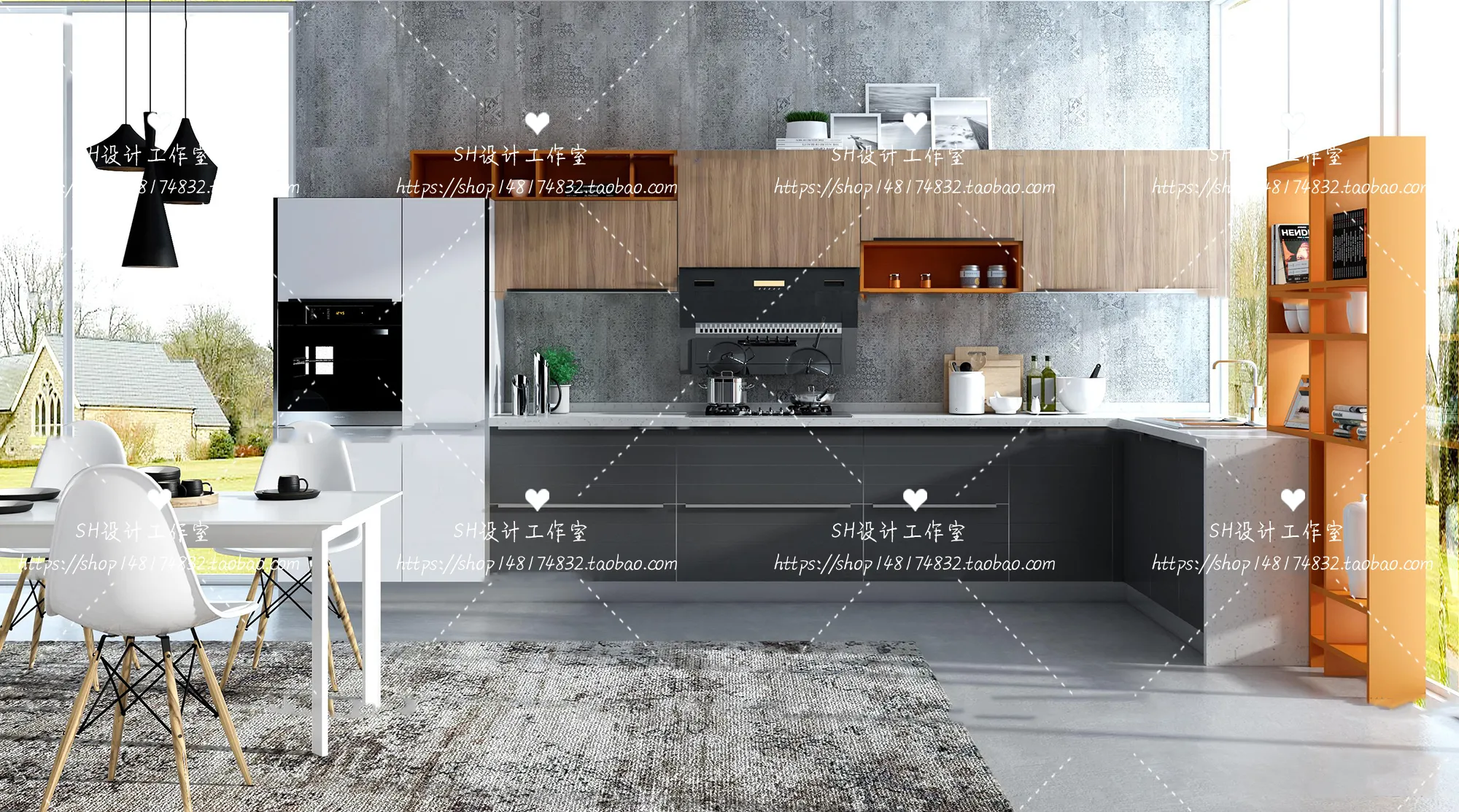 Kitchen Cabinets – 3D Models – 0003