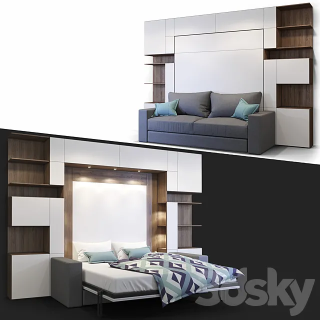 Furniture – Bed 3D Models – Olissys DarkSide