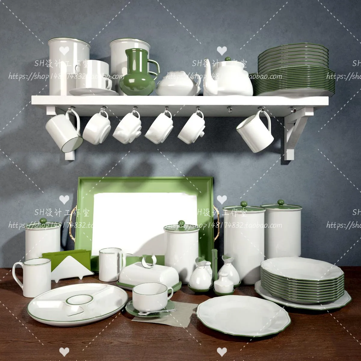 Kitchen Supplies – 3D Models – 0101