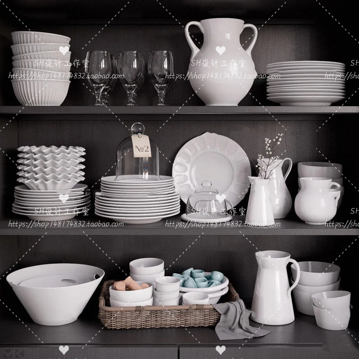 Kitchen Supplies – 3D Models – 0105