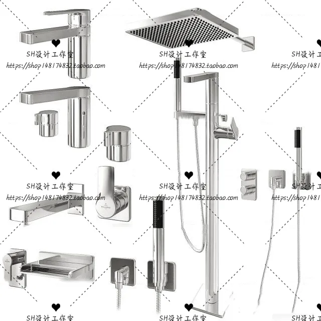 Bathroom Supplies – 3D Models – 0004