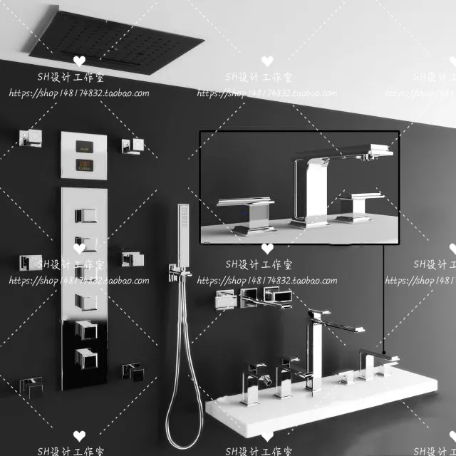 Bathroom Supplies – 3D Models – 0008