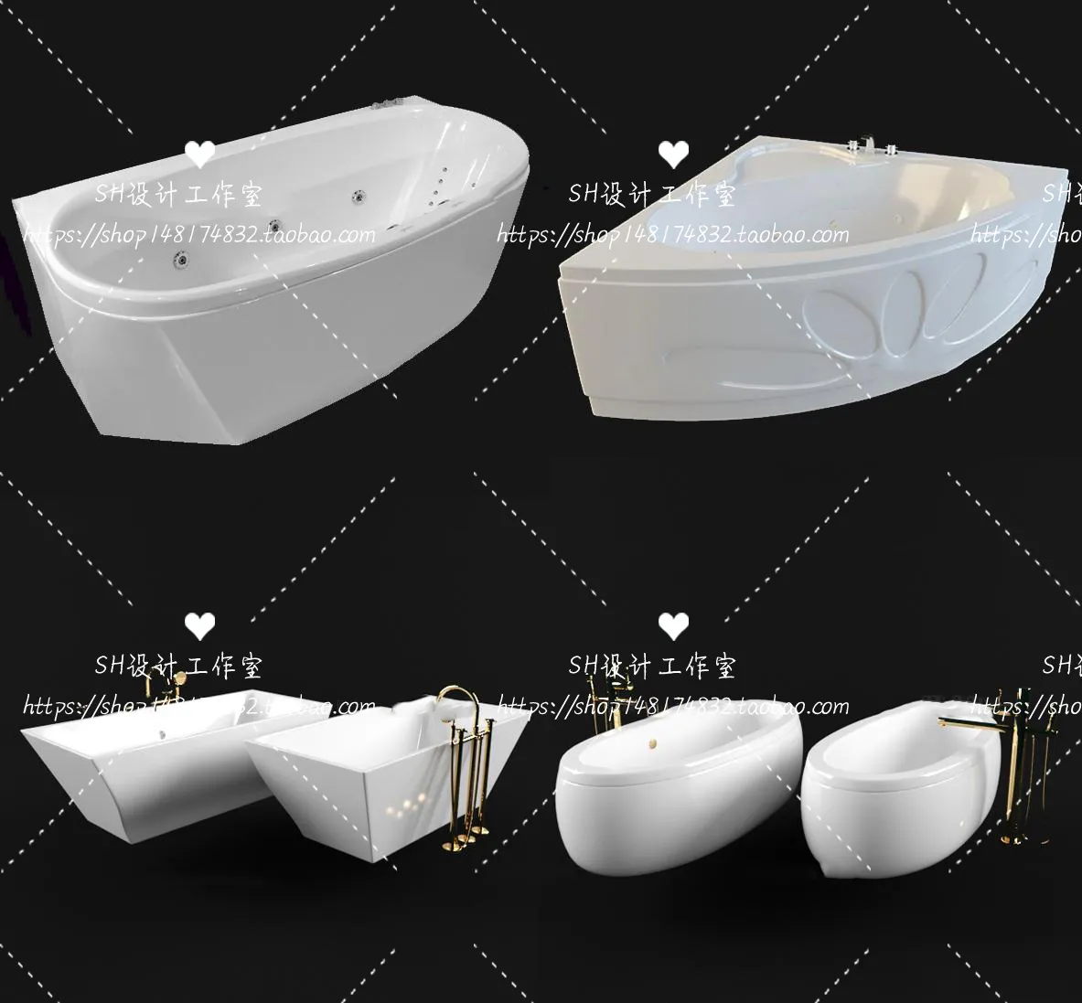 Bathroom Supplies – 3D Models – 0085