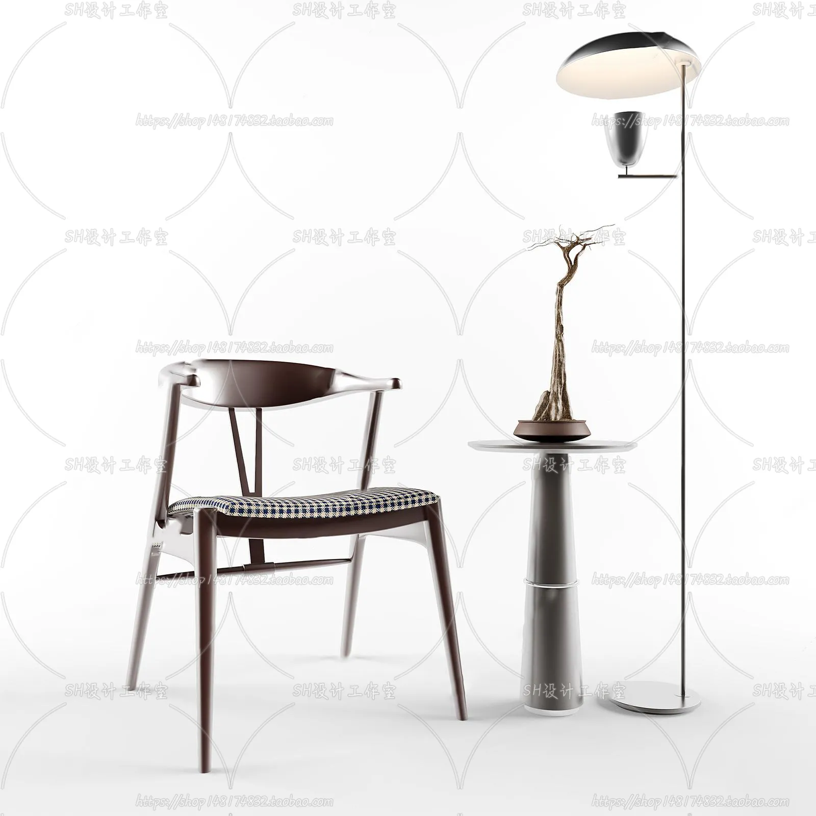 Chair – Armchair – Single Chairs – 3D Models – 0014