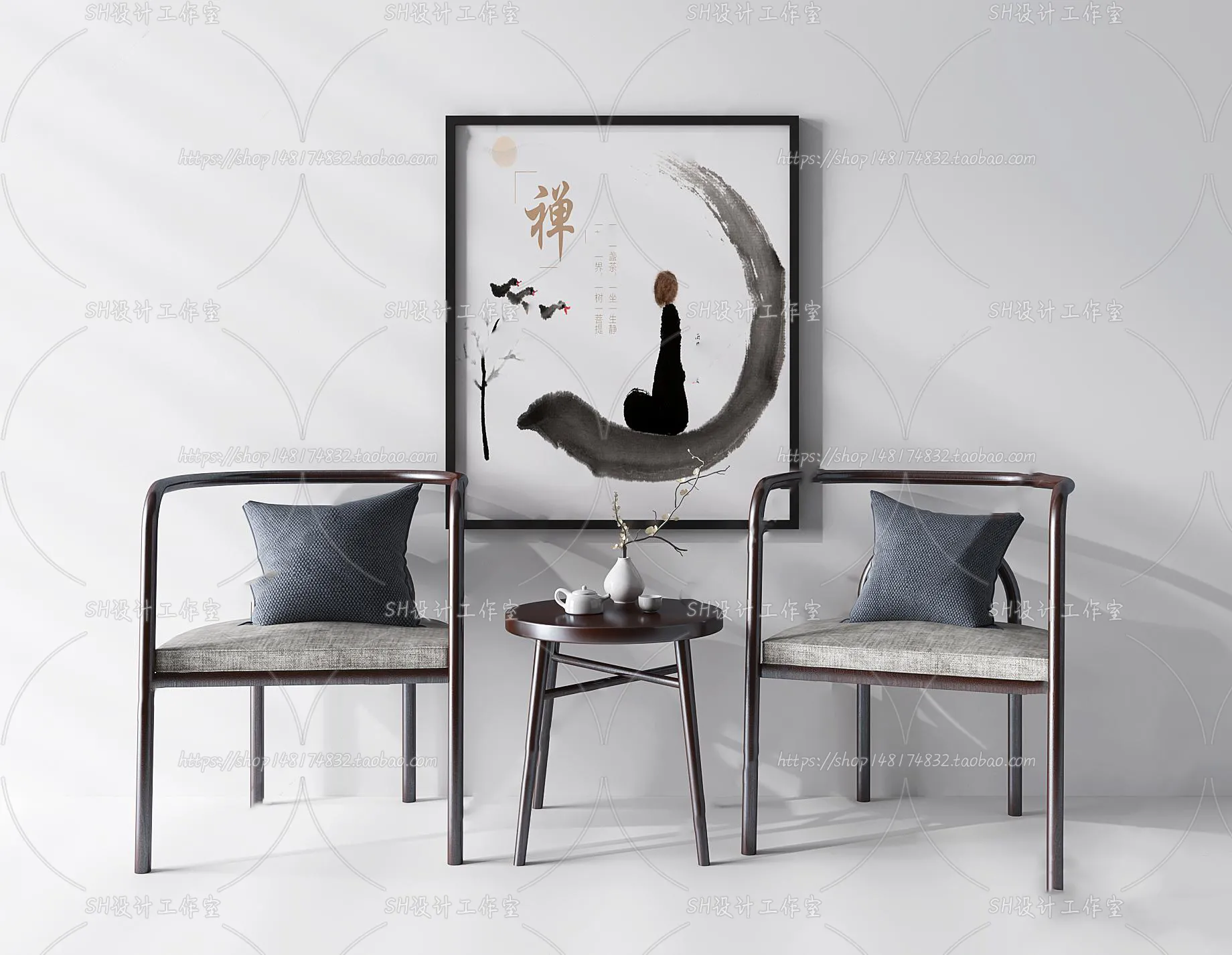 Chair – Armchair – Single Chairs – 3D Models – 0031
