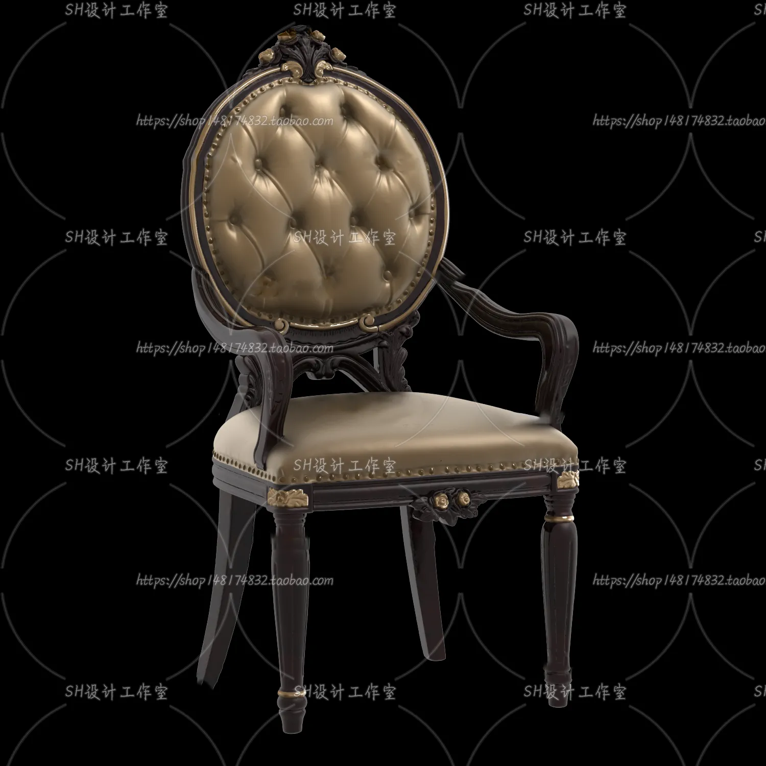 Chair – Armchair – Single Chairs – 3D Models – 0049