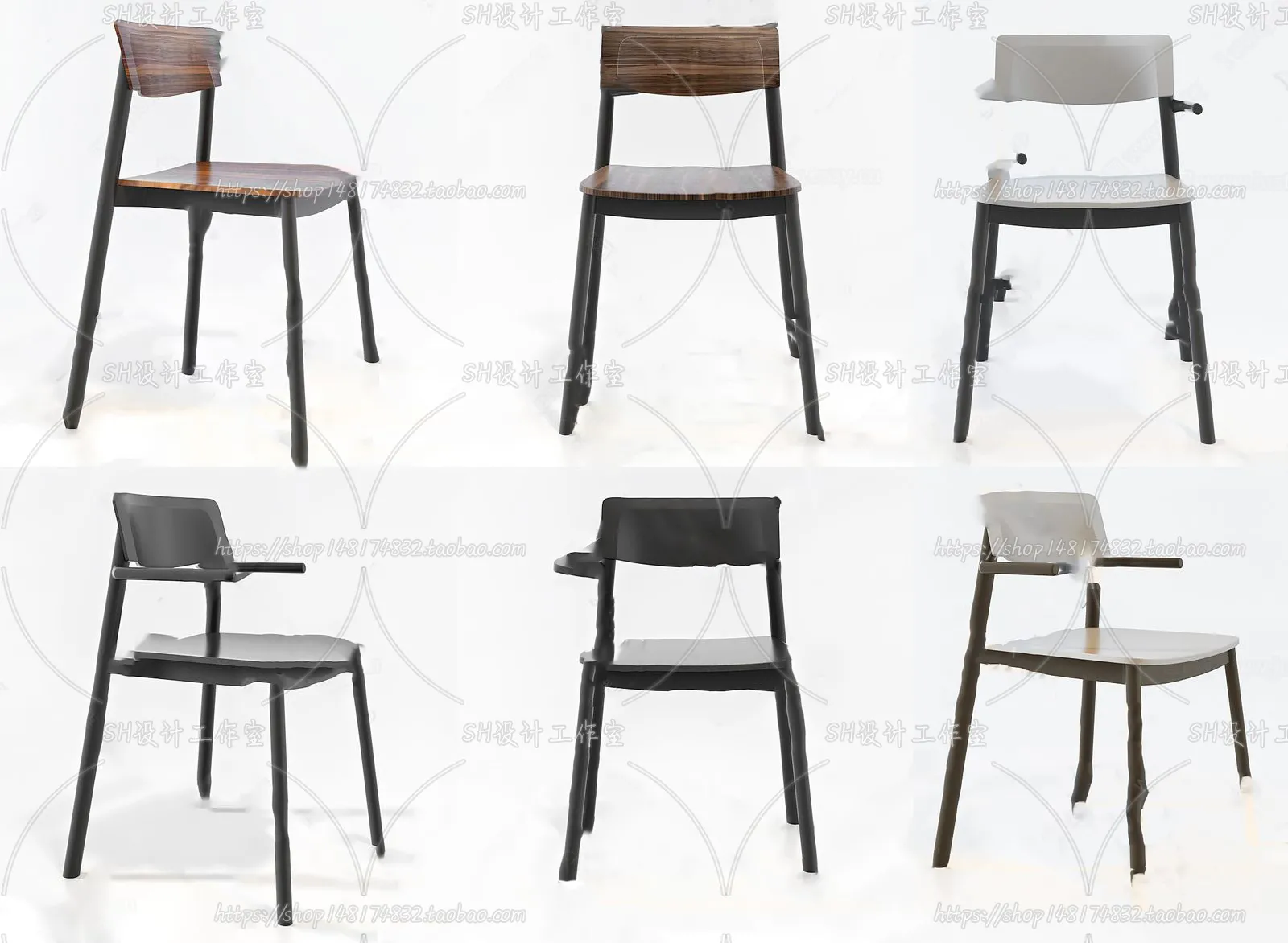 Chair – Armchair – Single Chairs – 3D Models – 0063