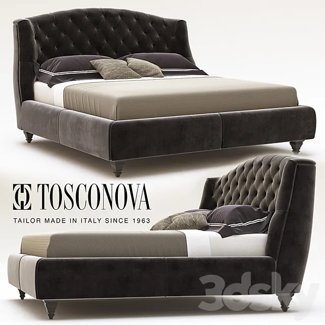 Furniture – Bed 3D Models – Savon Letto Bed