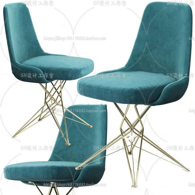 Chair – Armchair – Single Chairs – 3D Models – 0084