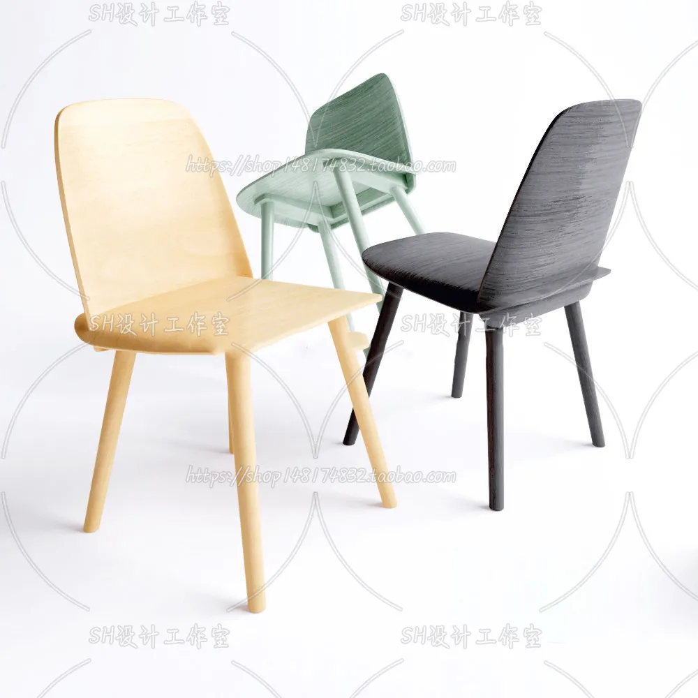 Chair – Armchair – Single Chairs – 3D Models – 0091