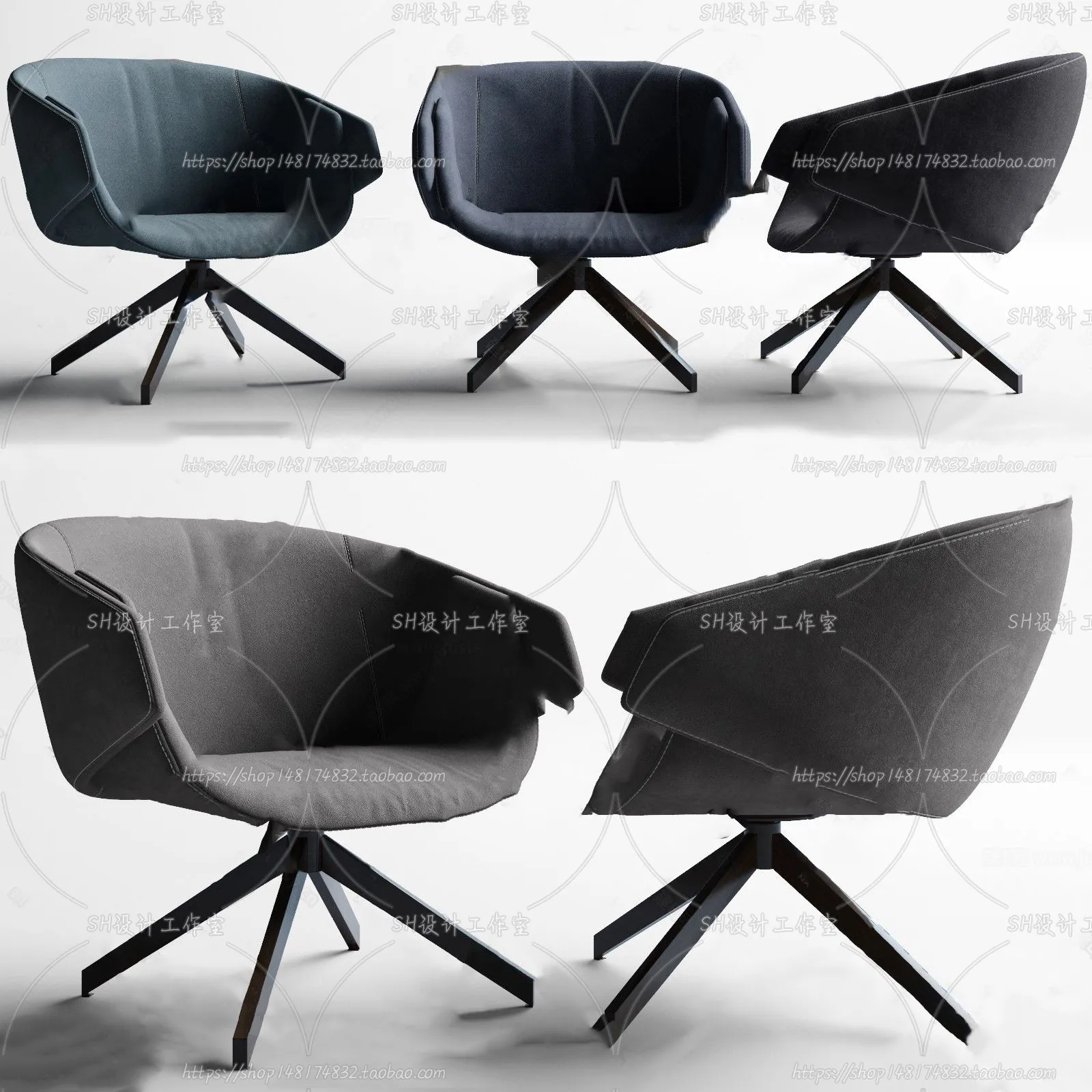 Chair – Armchair – Single Chairs – 3D Models – 0101