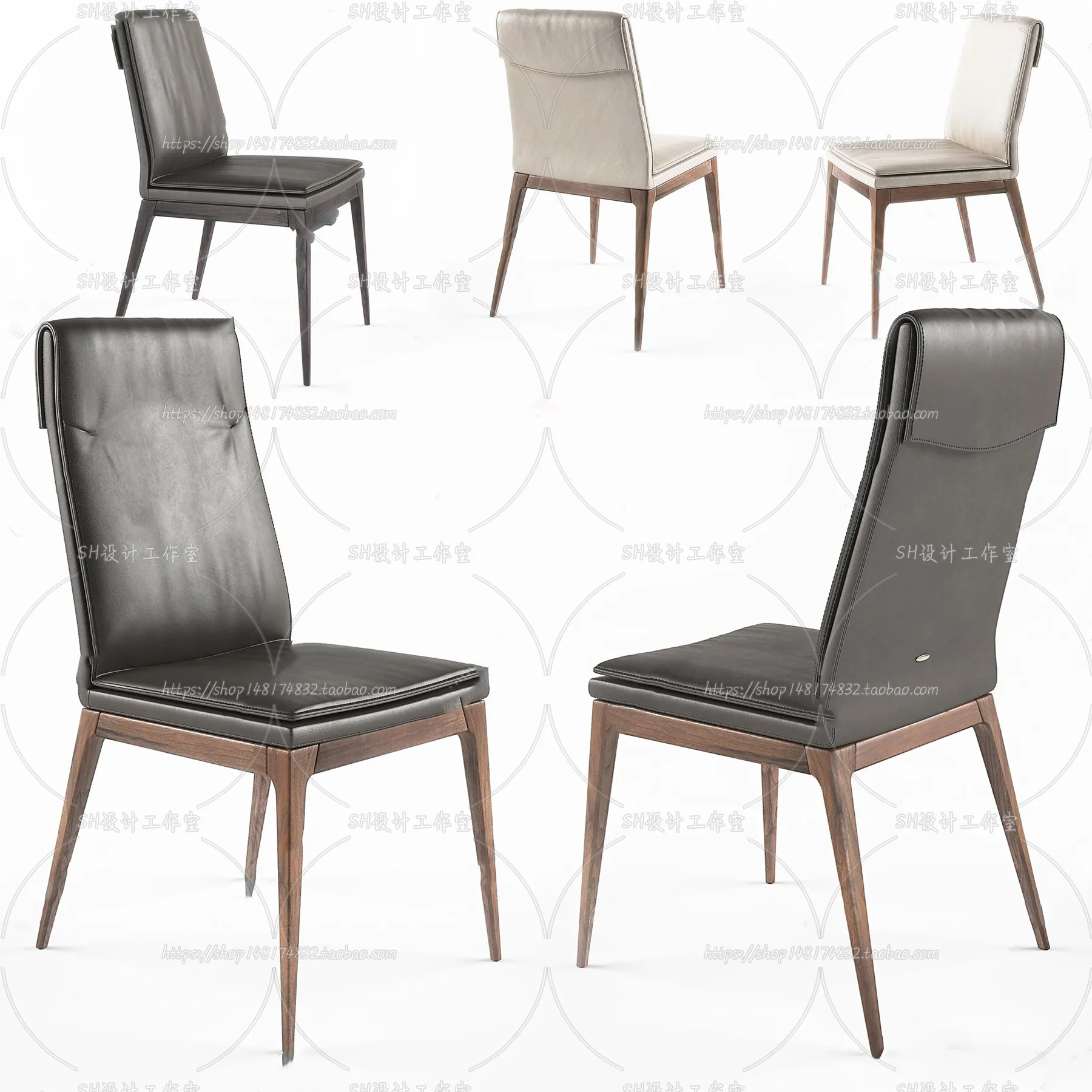 Chair – Armchair – Single Chairs – 3D Models – 0108