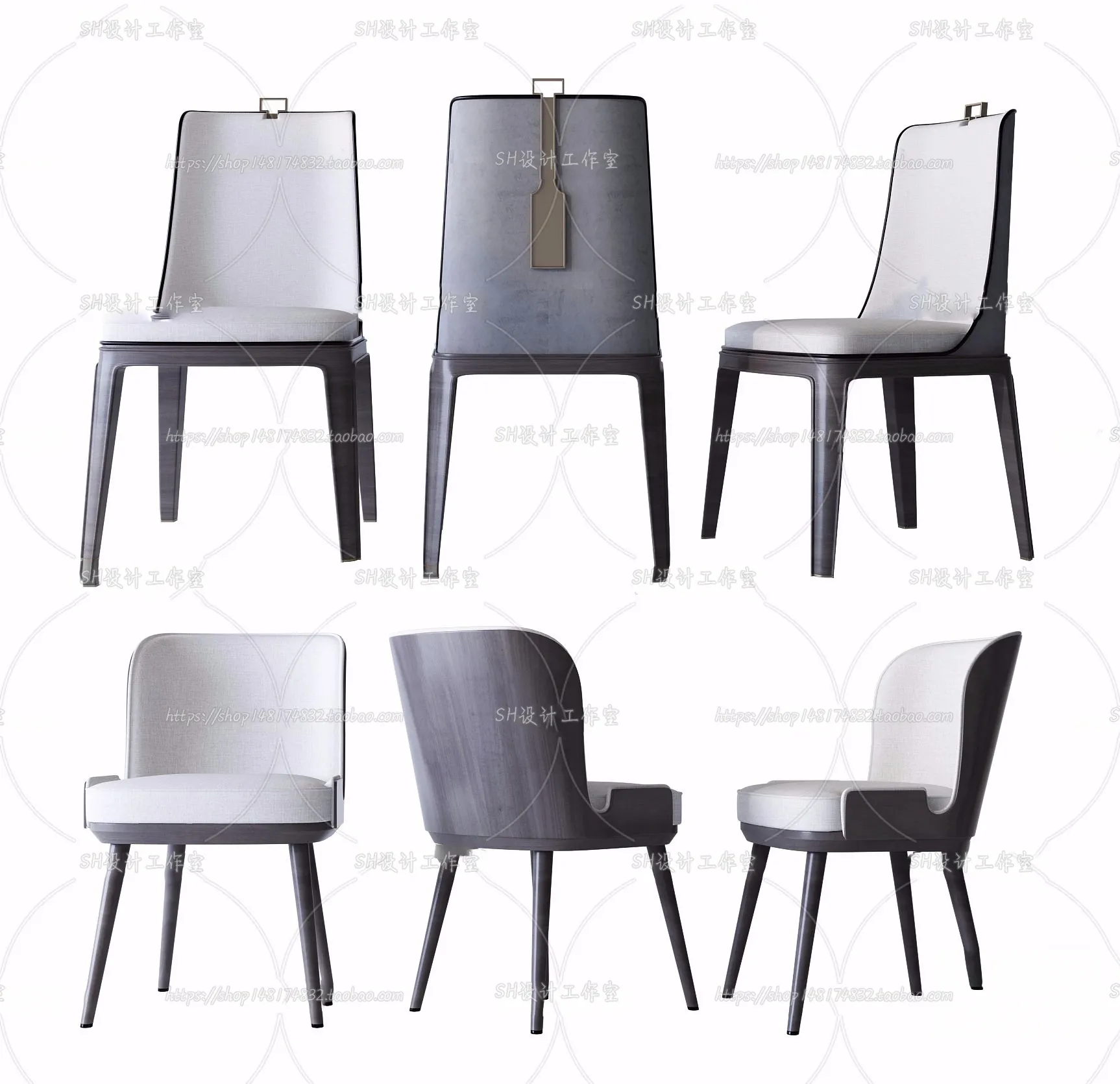 Chair – Armchair – Single Chairs – 3D Models – 0109