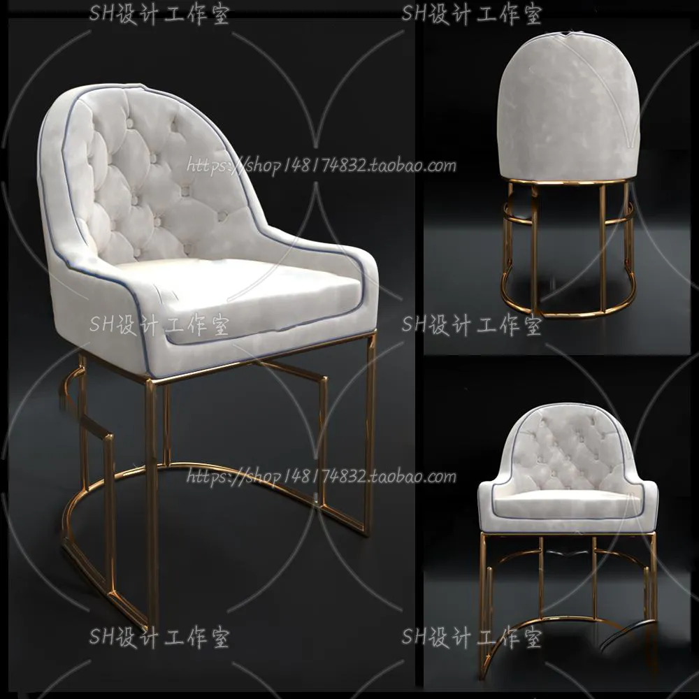 Chair – Armchair – Single Chairs – 3D Models – 0111